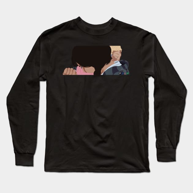 The Hug Long Sleeve T-Shirt by CelticWolf55